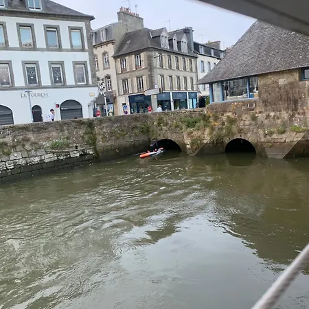 Appartement Nuit Sur Le Pont 2 à Landerneau Extérieur photo